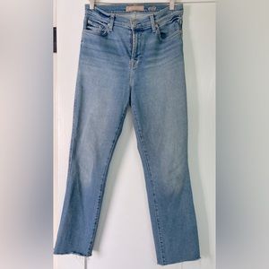 7 for all mankind luxe vintage high waist jeans